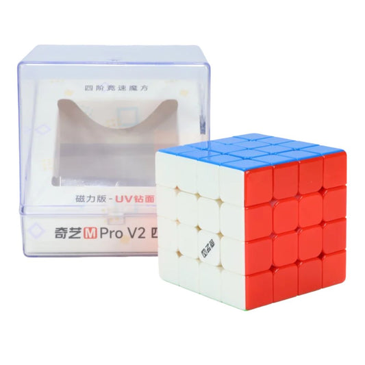 QiYi M Pro 4x4 V2 Magnetic Ball-Core Speed Cube (UV Coated)