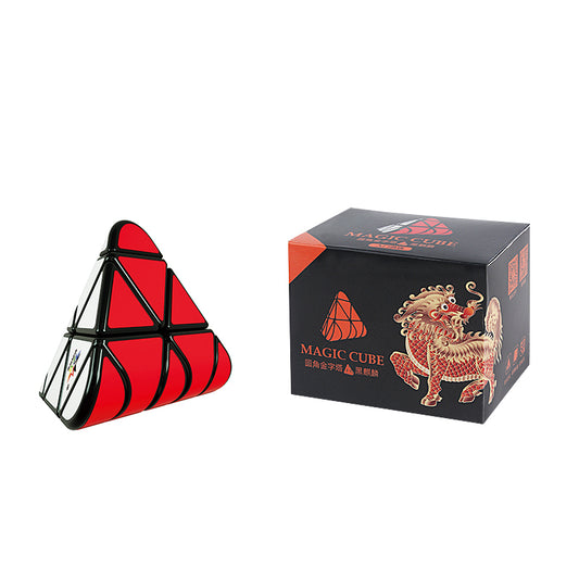 YuXin Black Kylin Rounded Penrose Pyraminx