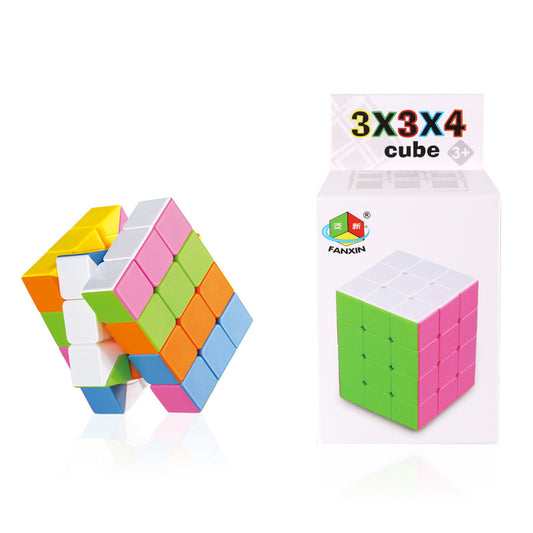 FanXin 3x3x4 Cuboid (Stickerless Pastel Tower Shape Mod)