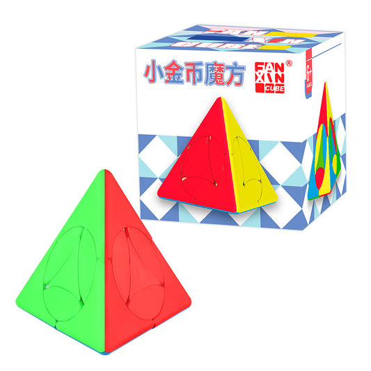 FanXin Coin Tower Pyraminx Mod V3 (Stickerless Shape Mod)