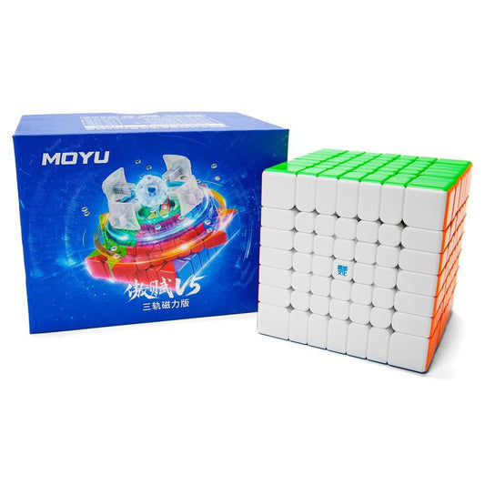 MoYu AoFu V5 7x7 Triple-Track Speed Cube (Ball-Core)