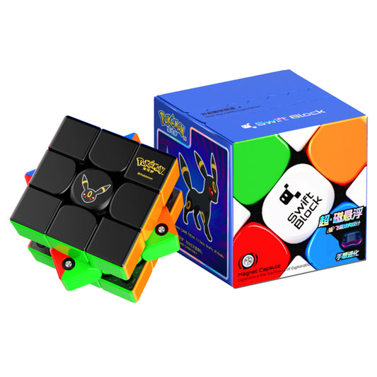 Swift Block Super 3x3 (Magnetic, MagLev) - Pokémon Umbreon Edition