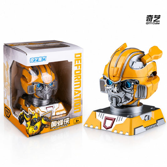 QiYi Heroic Leader 2x2 Robot Head (Yellow Bee)