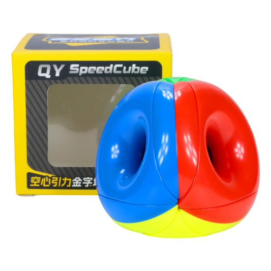 QiYi Tori Pyraminx Hollow Void Speed Cube (Stickerless)