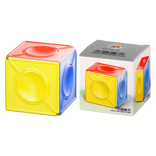 ShengShou Round-in-Square Dino Skewb Cube (Stickerless)