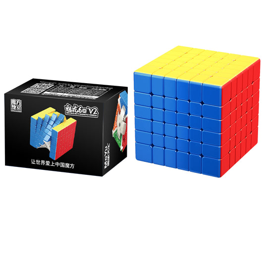 MoYu MeiLong 6x6 V2 Magnetic Smooth Turning Speed Cube Puzzle Solvers