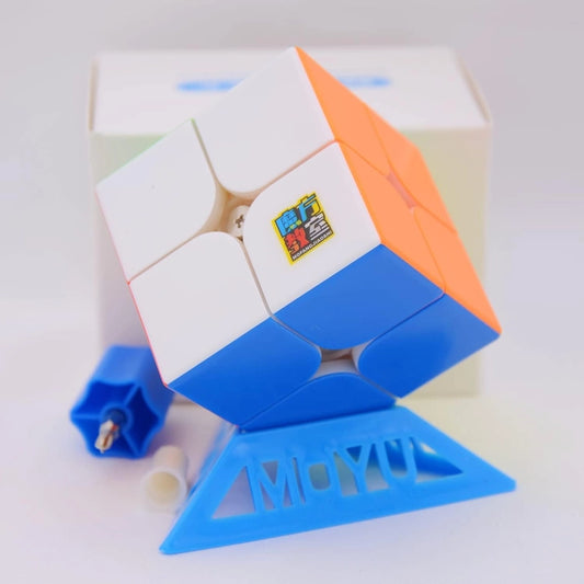 MoYu RS2M 2x2 Magnetic Speed Cube - Cuberkart