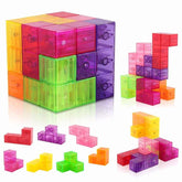 Magnetic Building Blocks Cube 3D Multi Shapes Puzzle Cubes