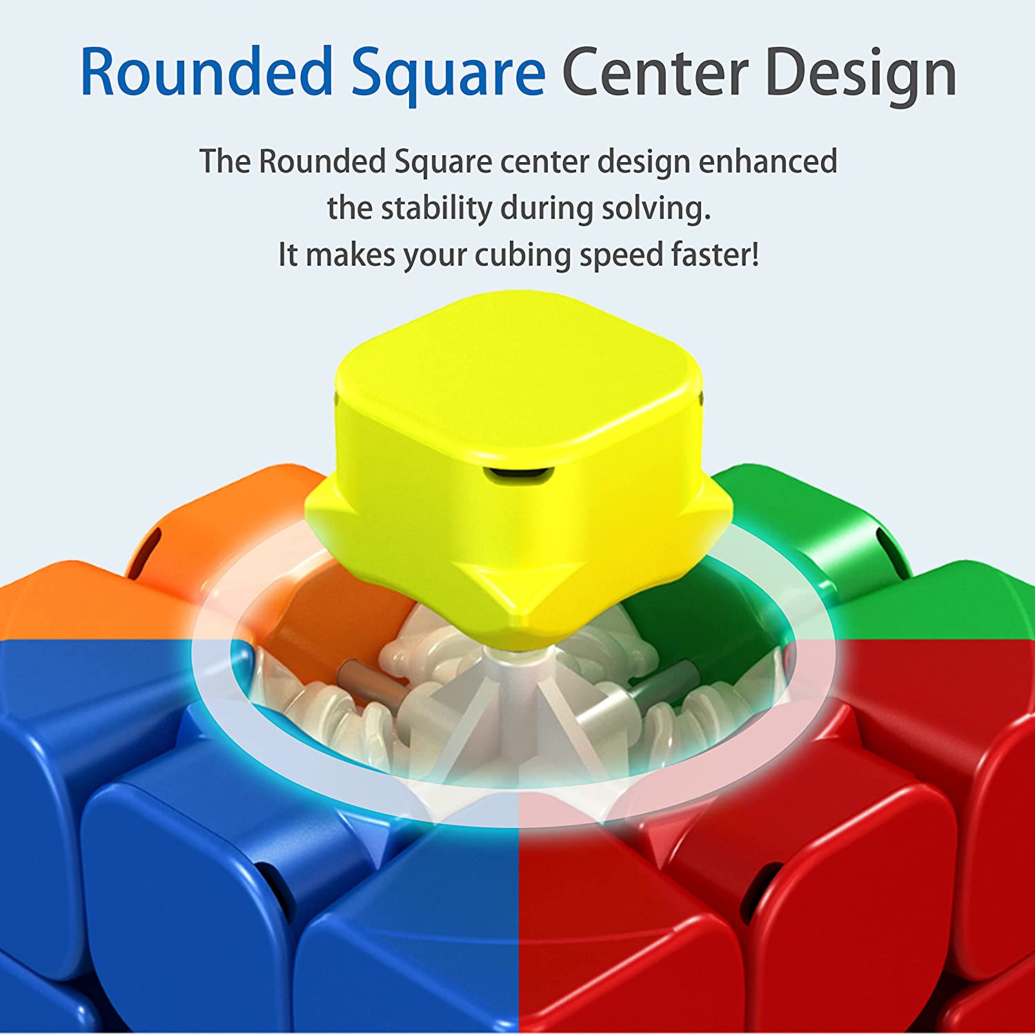 MoYu RS3M 2020, 3x3 Magnetic Speed Cube Adjustable MoYu RS3M 2020, 3x3 Magnetic Speed Cube Adjustable
