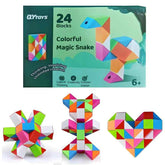 QiYi Magic Snake Cube Puzzle, 24 Blocks