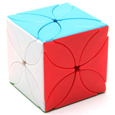 4-Leaf 3x3 Clover Speed Cube, Stickerless Puzzle Cube