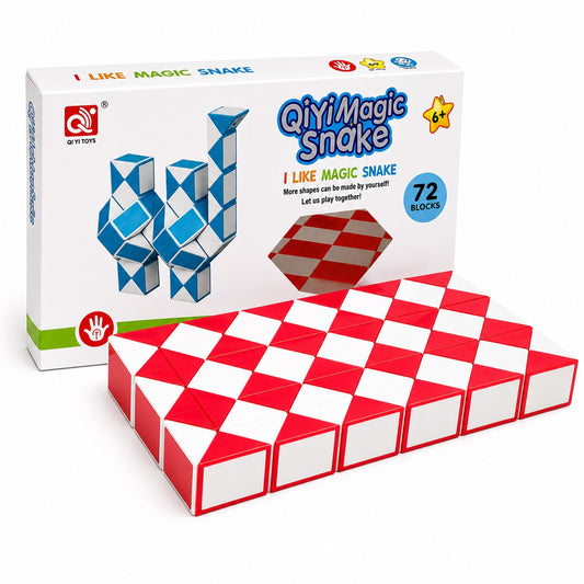 QiYi Magic Snake Cube Puzzle (72 Blocks)