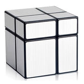 QiYi Silver Mirror Cube 2x2 High Speed Cube, Silver