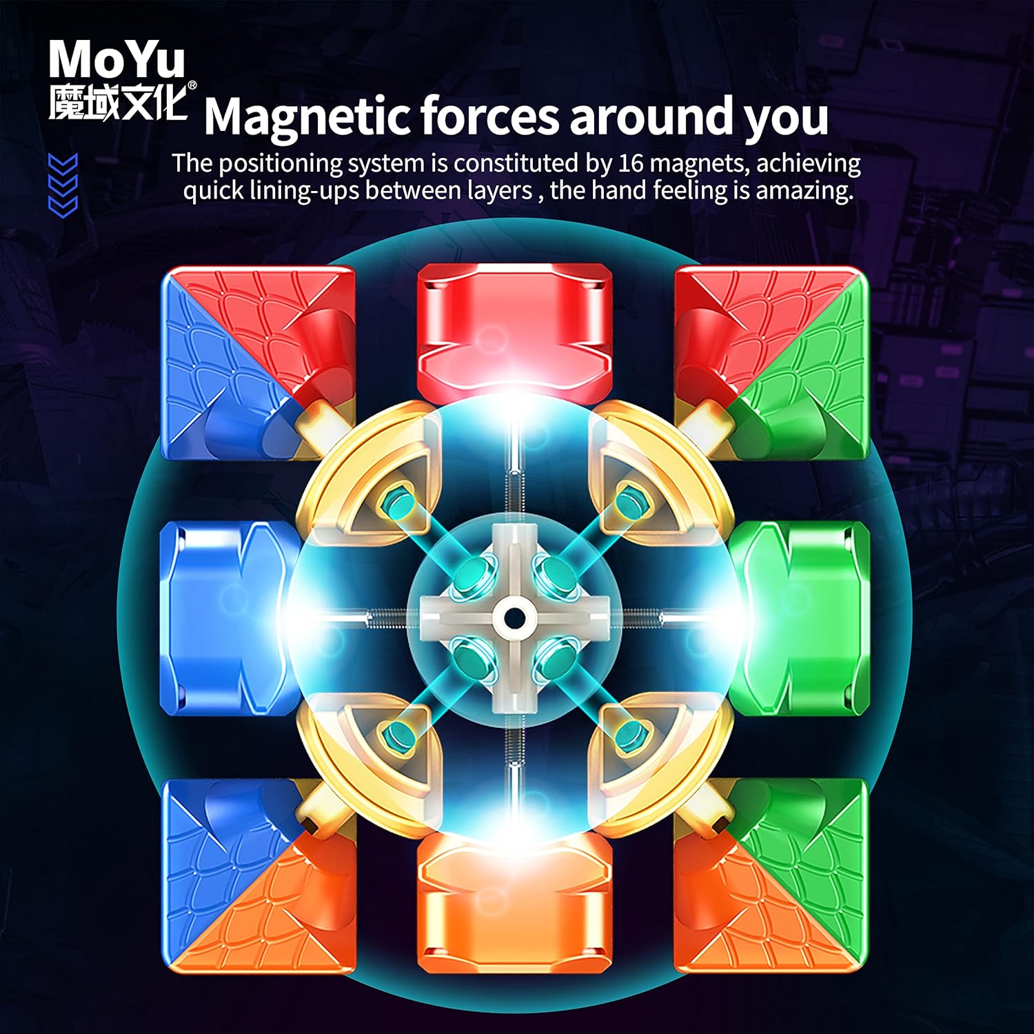 MoYu Super RS3M 3x3 Magnetic (MagLev+Ball-Core) MoYu Super RS3M 3x3 Magnetic (MagLev+Ball-Core)