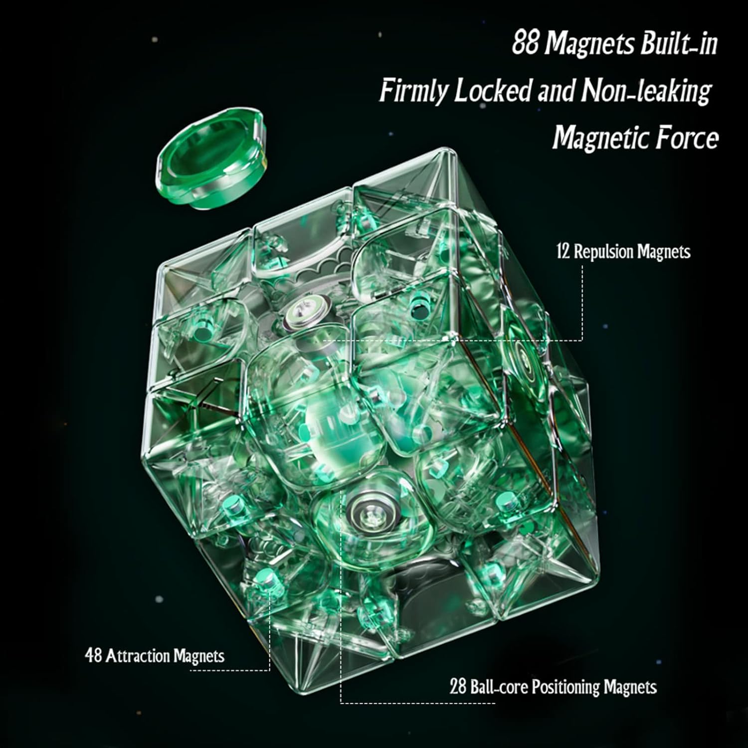 MoYu WeiLong WR M V9 3x3 Magnetic (Ball-Core UV Coated) MoYu WeiLong WR M V9 3x3 Magnetic (Ball-Core UV Coated)