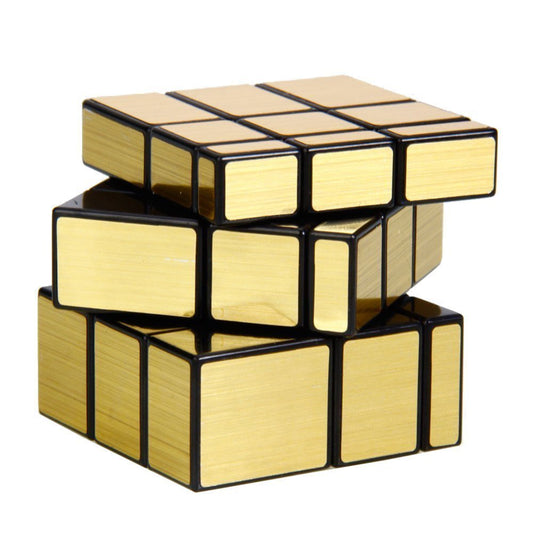 QiYi Gold Mirror Puzzle Cube 3x3x3 Cube - Cuberkart