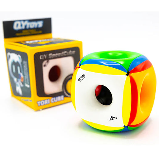 QiYi 3x3 Void Cube Stickerless 3x3 Tori Speed Cube - Cuberkart
