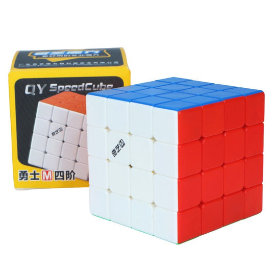 QiYi Warrior M 4x4 Magnetic Speed Cube - Cuberkart