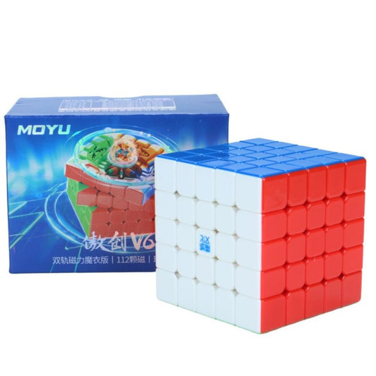 MoYu AoChuang 5x5 V6 Double-Track (Magnetic, Ball-Core, UV Coated) - Cuberkart