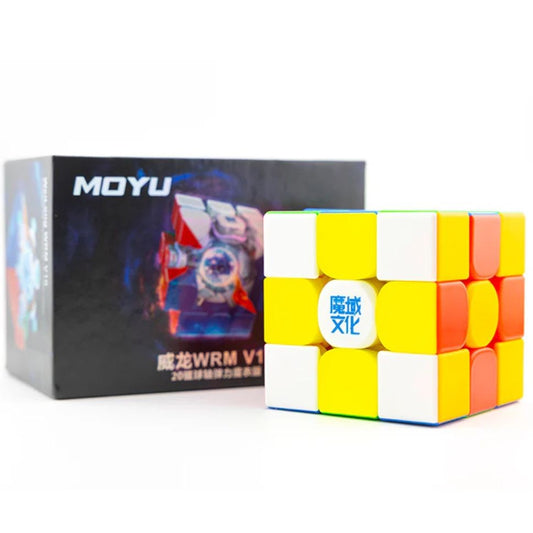 MoYu WeiLong WR M 3x3 V10 20-Magnet Ball-Core Cube UV Coated - Cuberkart