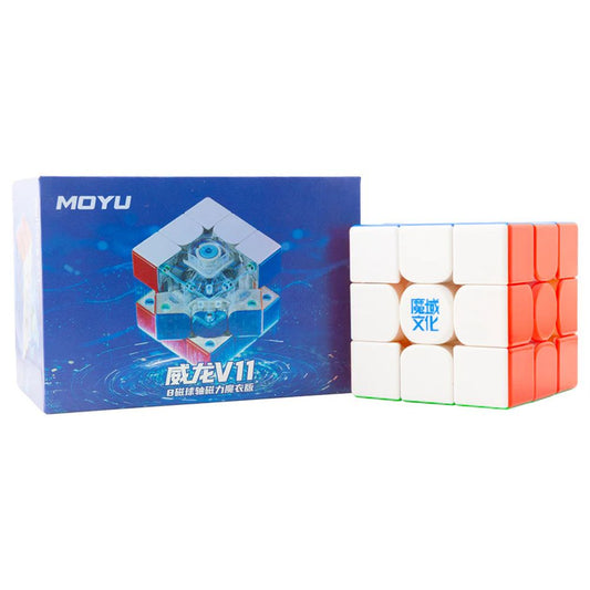 MoYu WeiLong 3x3 V11 (Magnetic, 8-Magnet Ball-Core, UV Coated) - Cuberkart