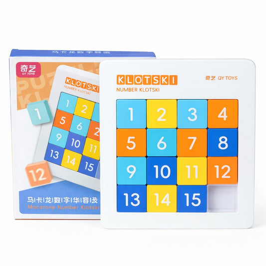 QiYi Macaron Magnetic Number Klotski 4x4