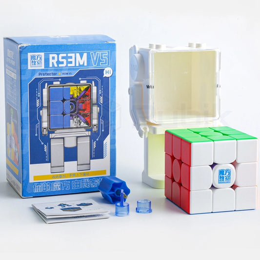 MoYu RS3 M V5 3x3 (Magnetic, Dual-Adjustment) + Robot Box - Cuberkart