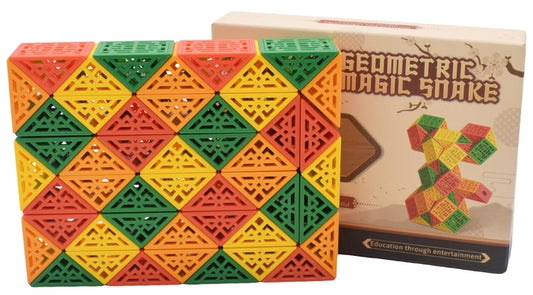 QiYi Geometric Magic Snake Cube (48 Blocks) - Cuberkart