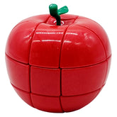 YJ 3x3 Apple Fruit Shaped Cube, Red
