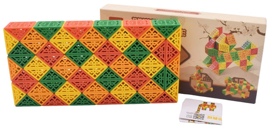 QiYi Geometric Magic Snake Cube (72 Blocks) - Cuberkart