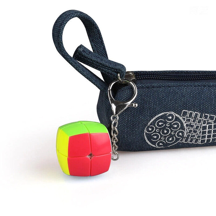 Mini Cube Key Chain QiYi Mini 2x2 Keychain Cube – Cuberkart
