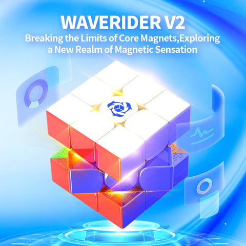 HaiTun Waverider V2 3x3 Standard (Magnetic, 20-Magnet Ball-Core)