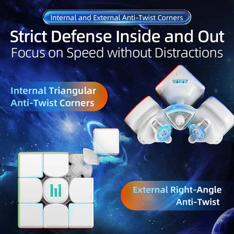 MoYu HuaMeng TG 3x3 Cube (Magnetic, Ball-Core, UV Coated)