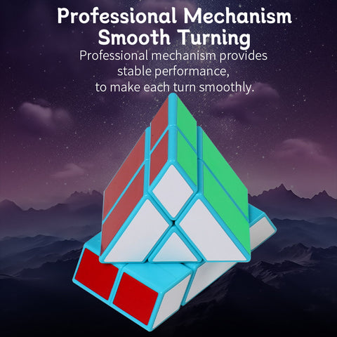 ZePuzzles J2 Triangular Prism (2-Layer Smooth Shape Mod)