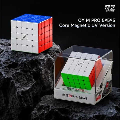 QiYi M Pro 5x5 Magnetic Ball-Core Speed Cube (UV Coated)