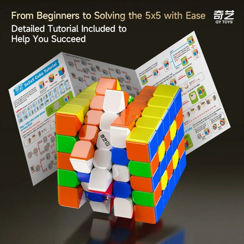 QiYi Warrior 5x5 Magnetic Stickerless Speed Cube