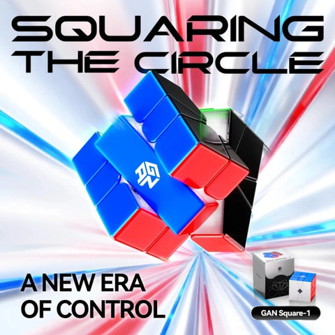 GAN Square-1 (Magnetic, MagLev, Core Magnets, UV Coated)