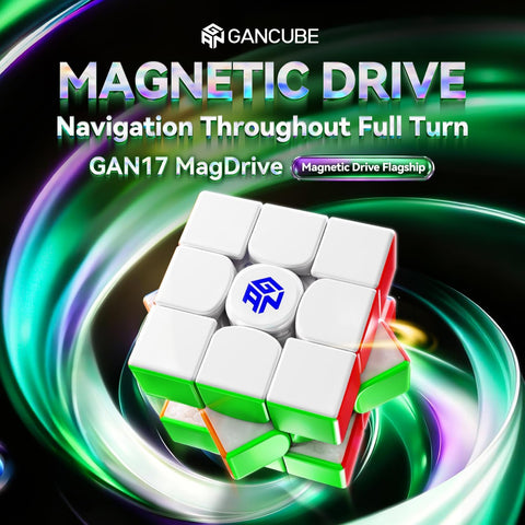 GAN 17 MagDrive 3x3 (MagLev, Ball-Core, UV Coated)