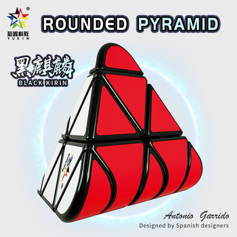 YuXin Black Kylin Rounded Penrose Pyraminx