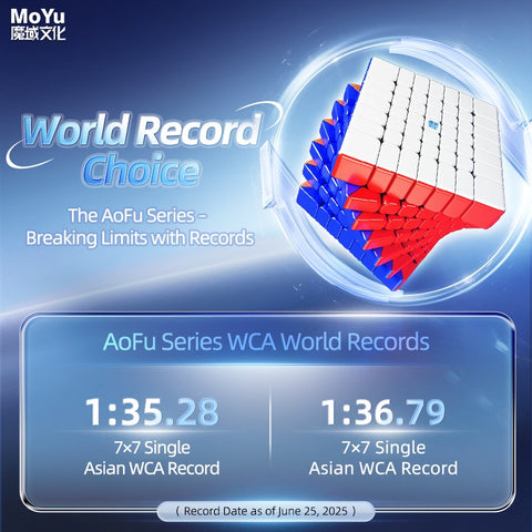 MoYu AoFu V5 7x7 Triple-Track (Ball-Core UV)
