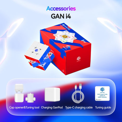 GAN i4 MagLev UV 3x3 Bluetooth Smart Cube