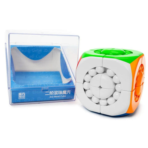 MoYu MFJS 2x2 Magic Bead Speed Cube (Ball-Bearing Cube)
