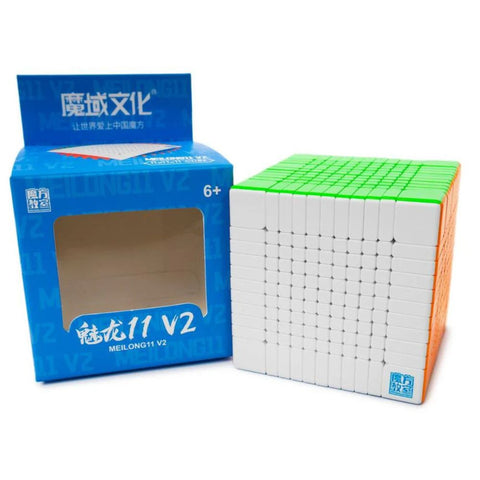 MoYu MFJS MeiLong 11x11 V2 Stickerless Speed Cube
