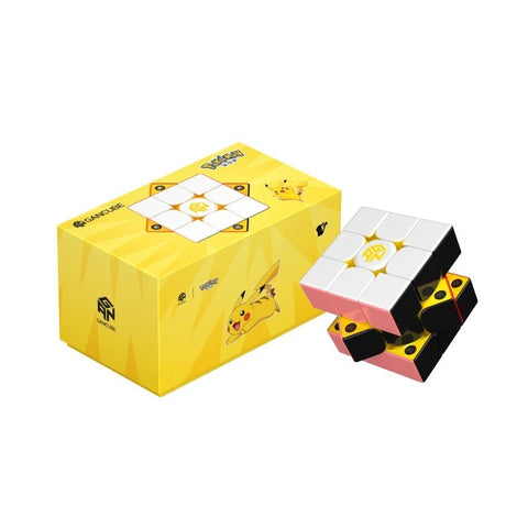 GAN 356 ME 3x3 Magnetic Cube (Official Pokémon Pikachu Edition)