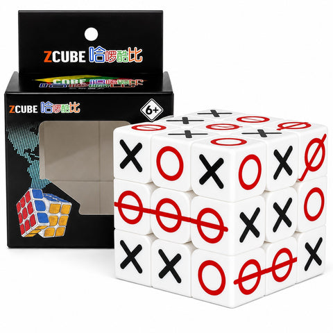 Z-Cube 3x3 Tic-Tac-Toe (UV Printed Pattern Shape Mod)
