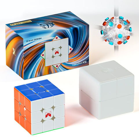 X-Man Tornado V5 3x3 Pioneer (MagLev, 20-Magnet Ball-Core, UV Coated)