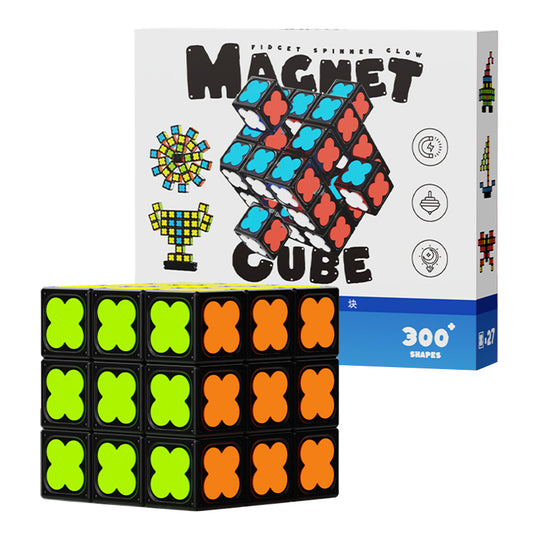 MoYu Building Blocks Magnetic Set 27 Glow Fidget Spinners Creative Toy