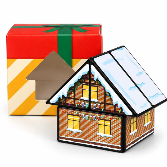 DianSheng 2x2 House Cube (Winter Christmas Edition)
