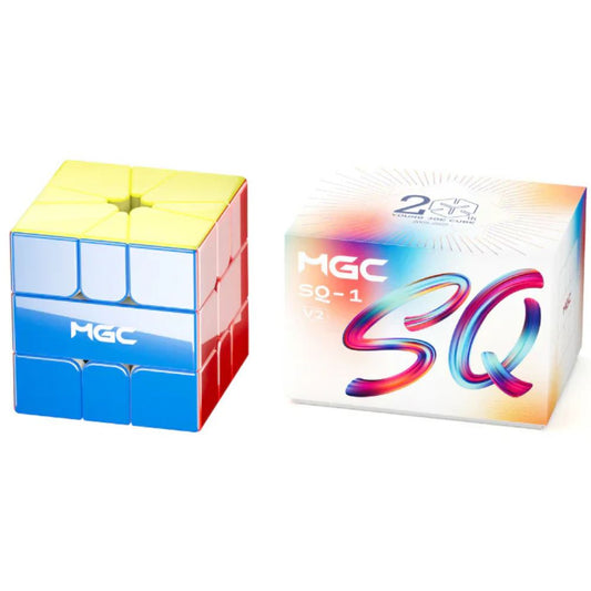 YJ MGC Square-1 V2 Speed Cube (Magnetic + UV Coated)