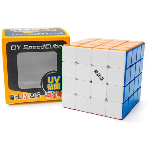 QiYi Warrior M 4x4 Speed Cube (Magnetic + UV Coated)